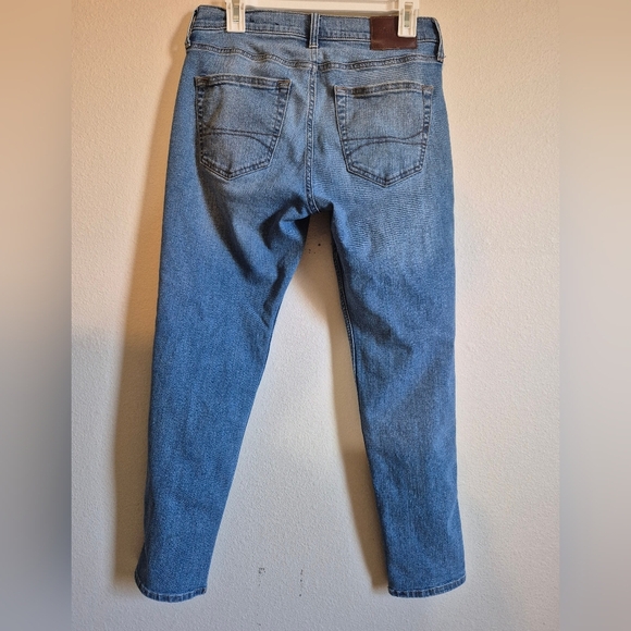 Hollister Athletic Skinny Blue Jeans - Picture 3 of 5